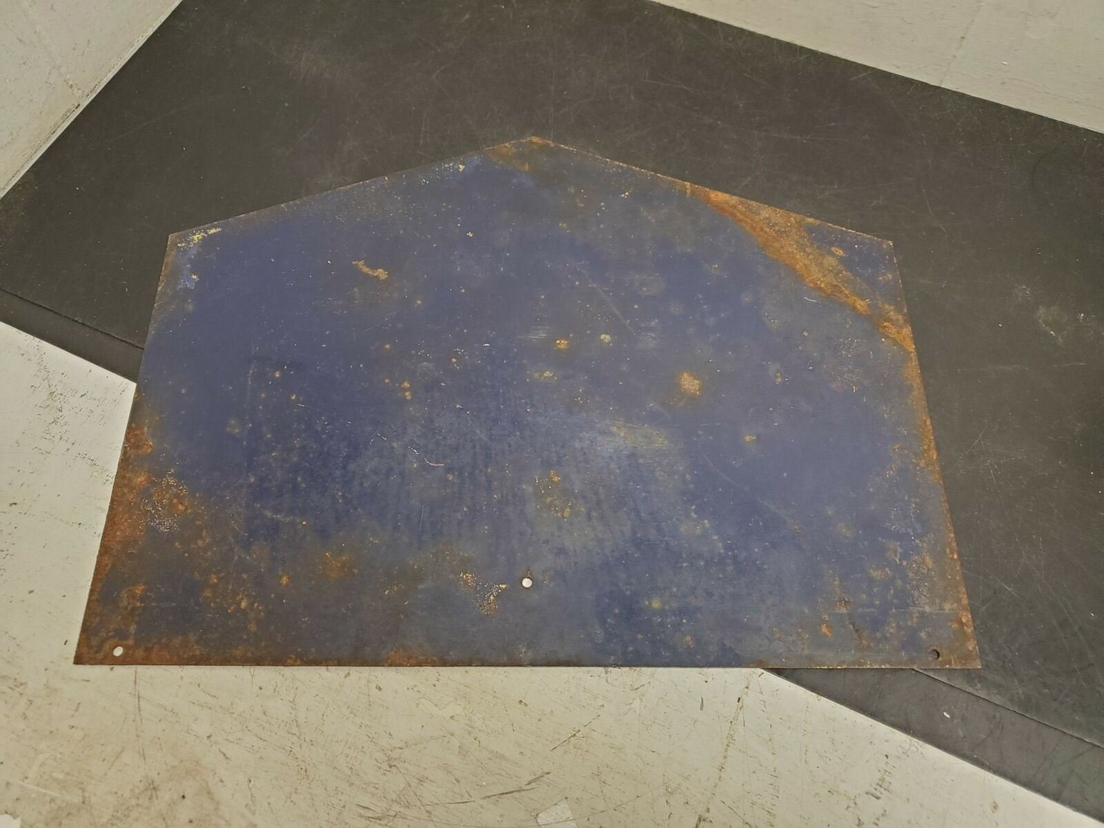 7229997875362-1.jpg Vtg Rex-Hide Brake Lining Tin Metal sign Service Station Man Cave Petrol Oil Gas