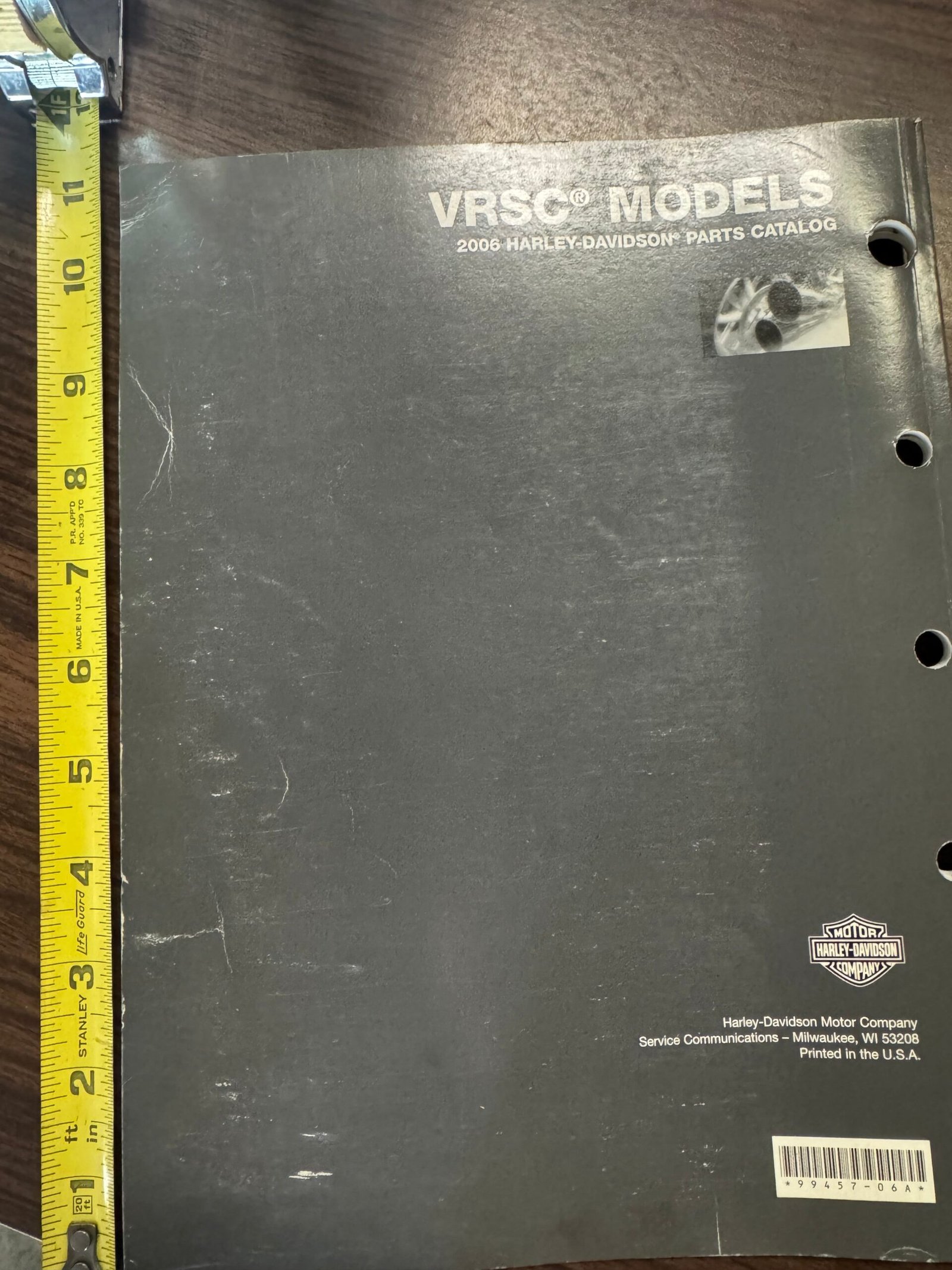 2006 Harley VRSC Models Parts Catalog