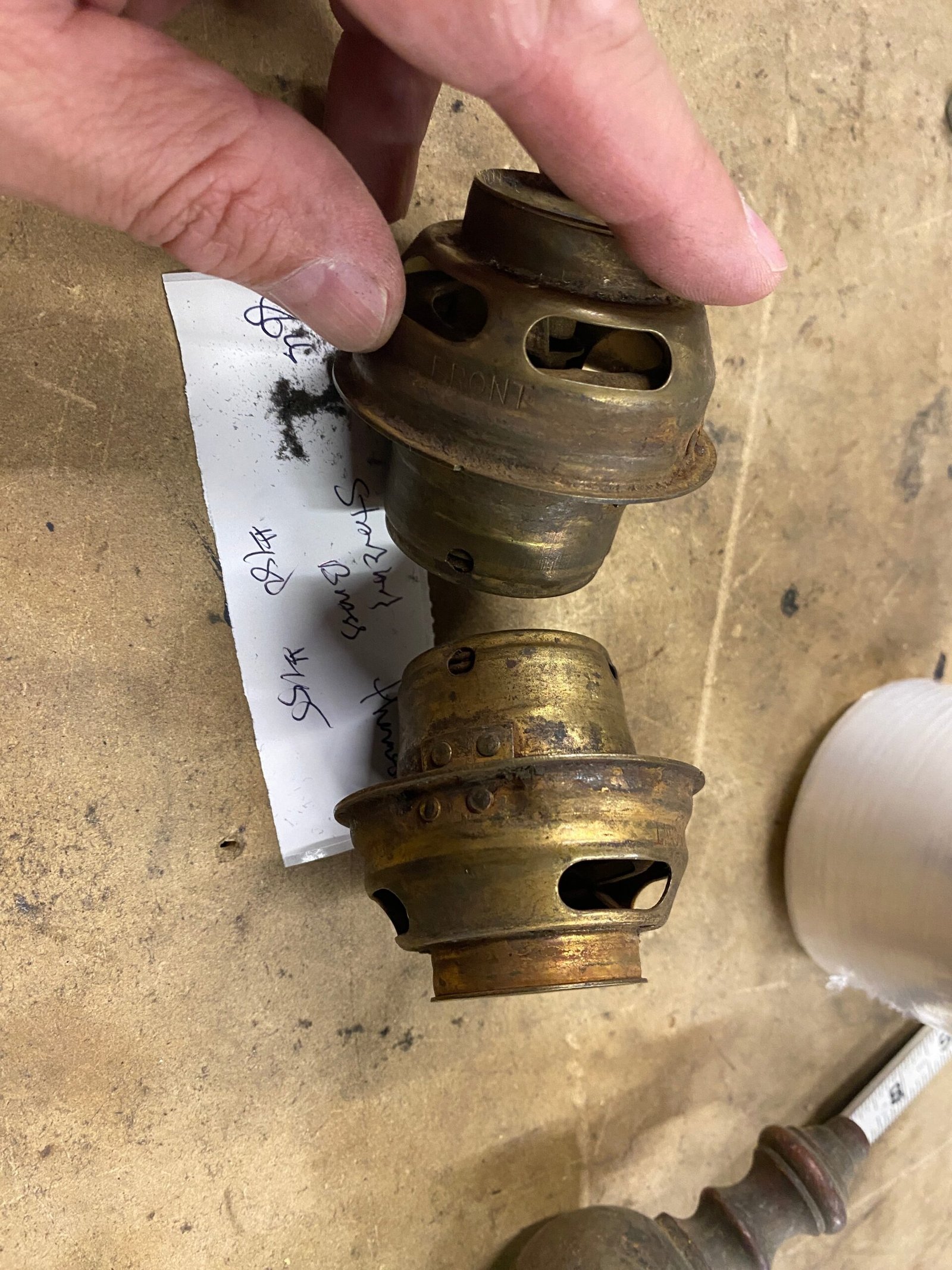 832abcd5-47d7-4157-9ee4-a41501314425-2-scaled-1.jpg 50's Brass Thermostat Mack Truck Auto Hudson Vtg Standard Thomson Studebaker lot