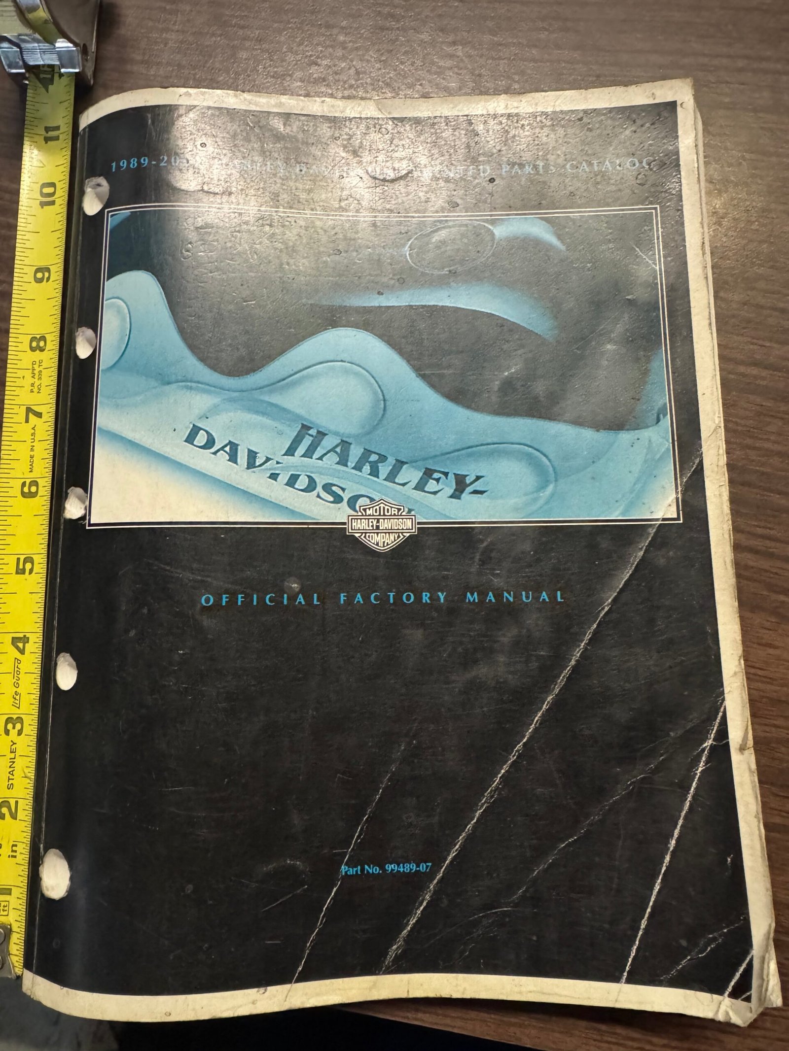 Harley 1989^2007 Painted Parts Catalog
