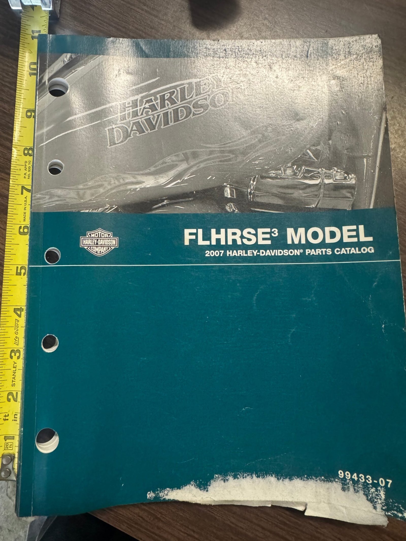2007 Harley FLHRSE³ Model Parts Catalog