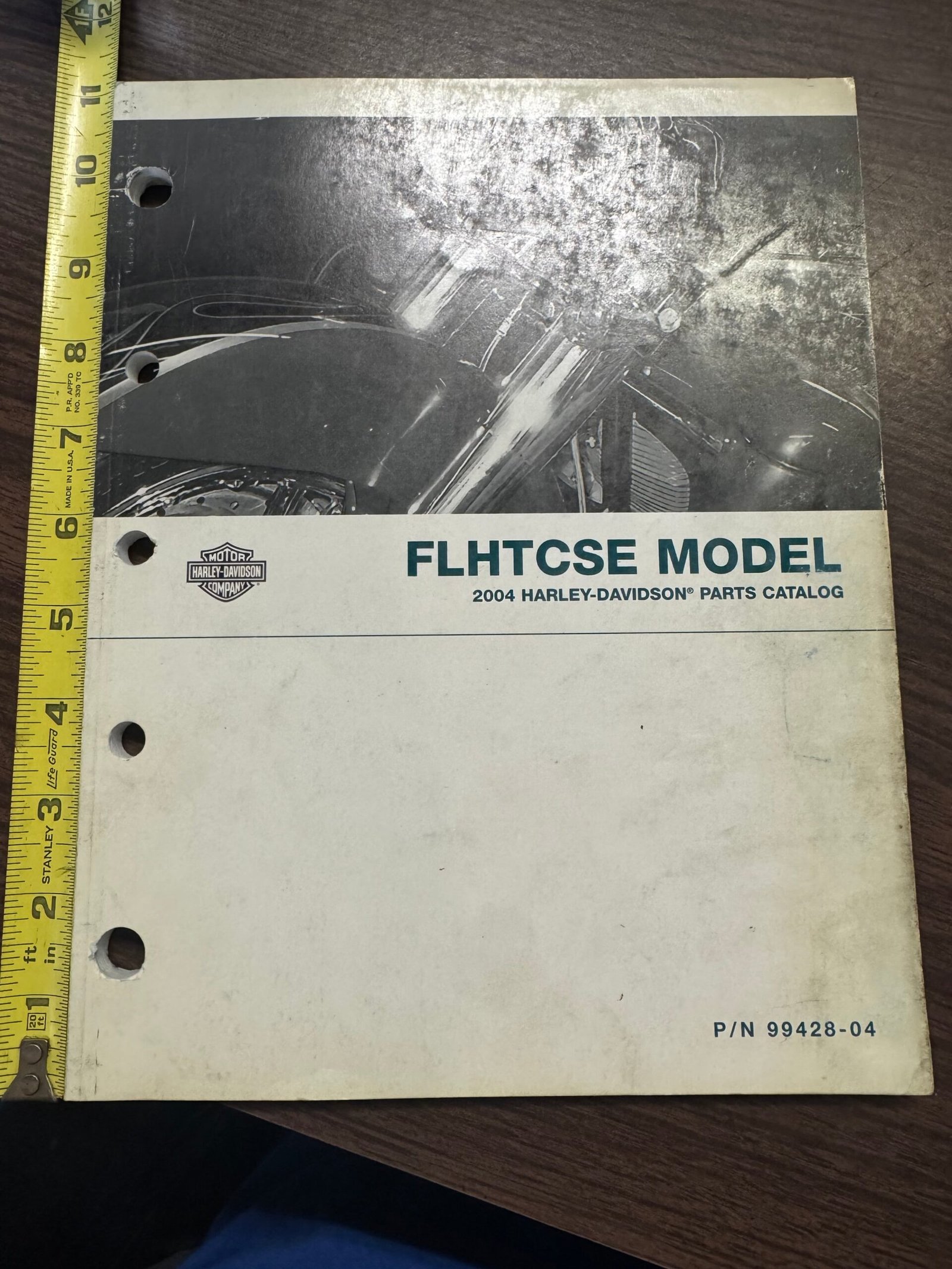 2004 Harley FLHTCSE Model Parts Catalog