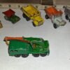 Vtg Lesney Matchbox Construction Lot (6) Dump Trucks Crane Loader England 1-75