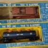 Vintage AHM HO Scale Model Train Lot Engines Freight Cars True To Blueprint Box