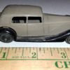Vintage Dinky Toys 30d Vauxhall Saloon Grey Black 1940s Diecast Meccano England