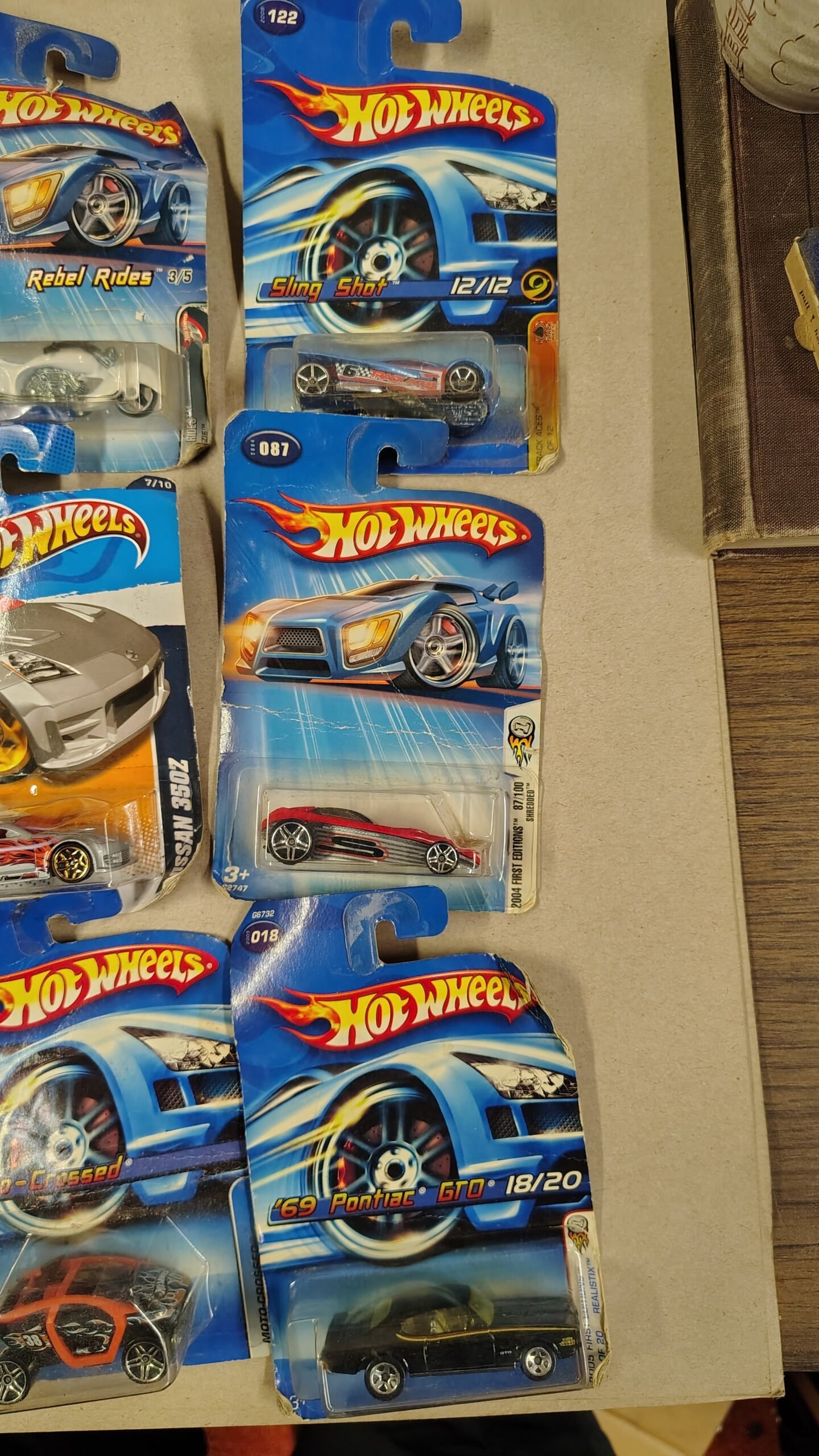 acd43b7c-30e9-4617-af85-53c53753e857-scaled-1.jpg Hot Wheels Vintage Carded Diecast Lot of 15 Unopened 2000s Muscle Cars