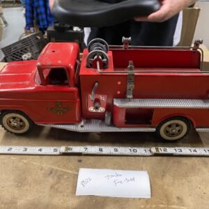 Vintage Tonka No 5 Suburban Pumper 1950s Pressed Steel Fire Truck Toy