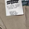 Vintage Saf-T-Bak Style N712 British Tan Fishing Vest Large USA
