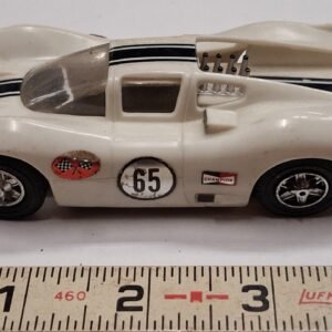 Vtg 1967 Ideal Motorific Chaparral 2 Body Shell & Chassis CZ-2596 - Intact Wing
