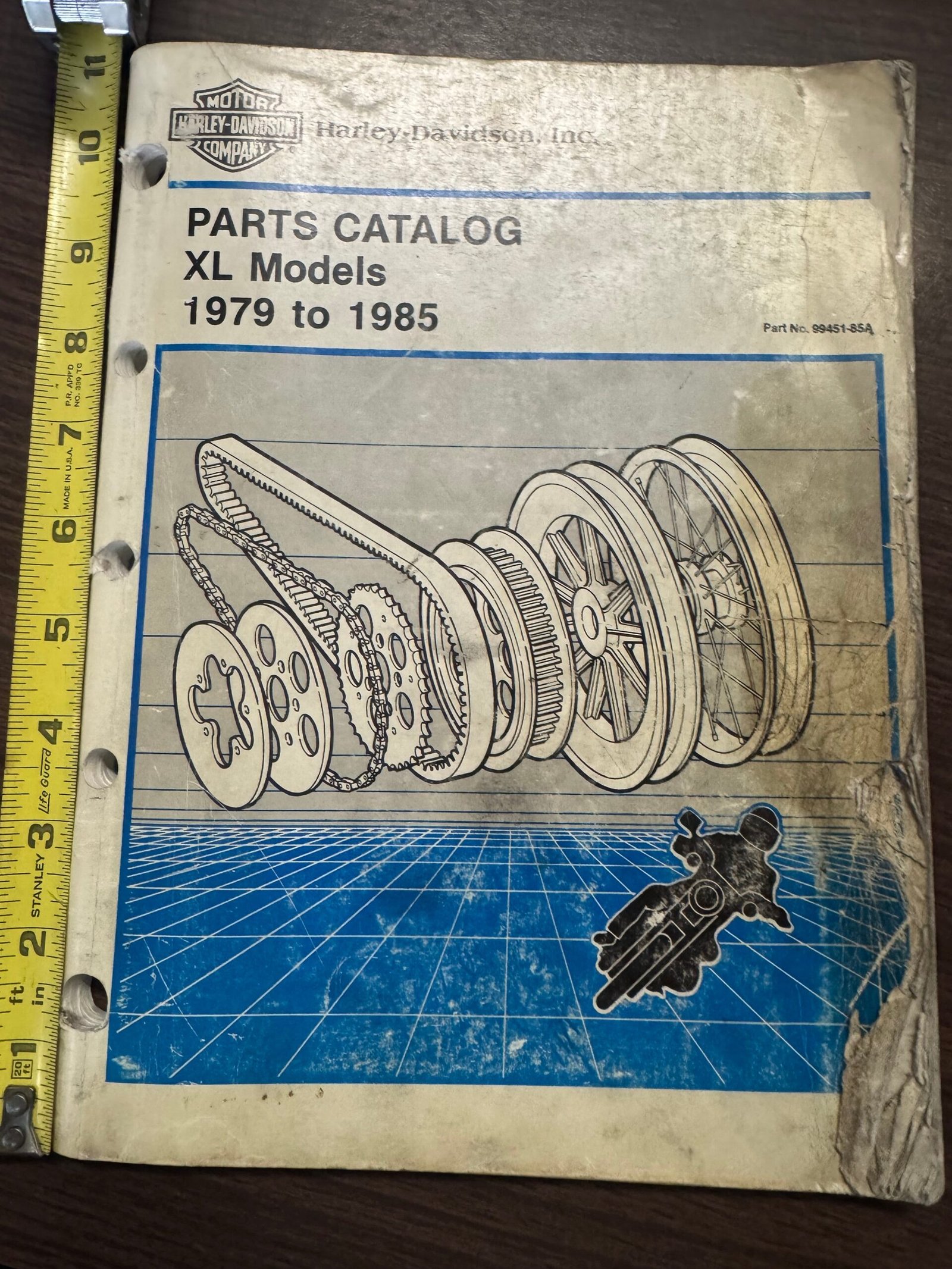 Harley XL Models 79^85 Parts Catalog