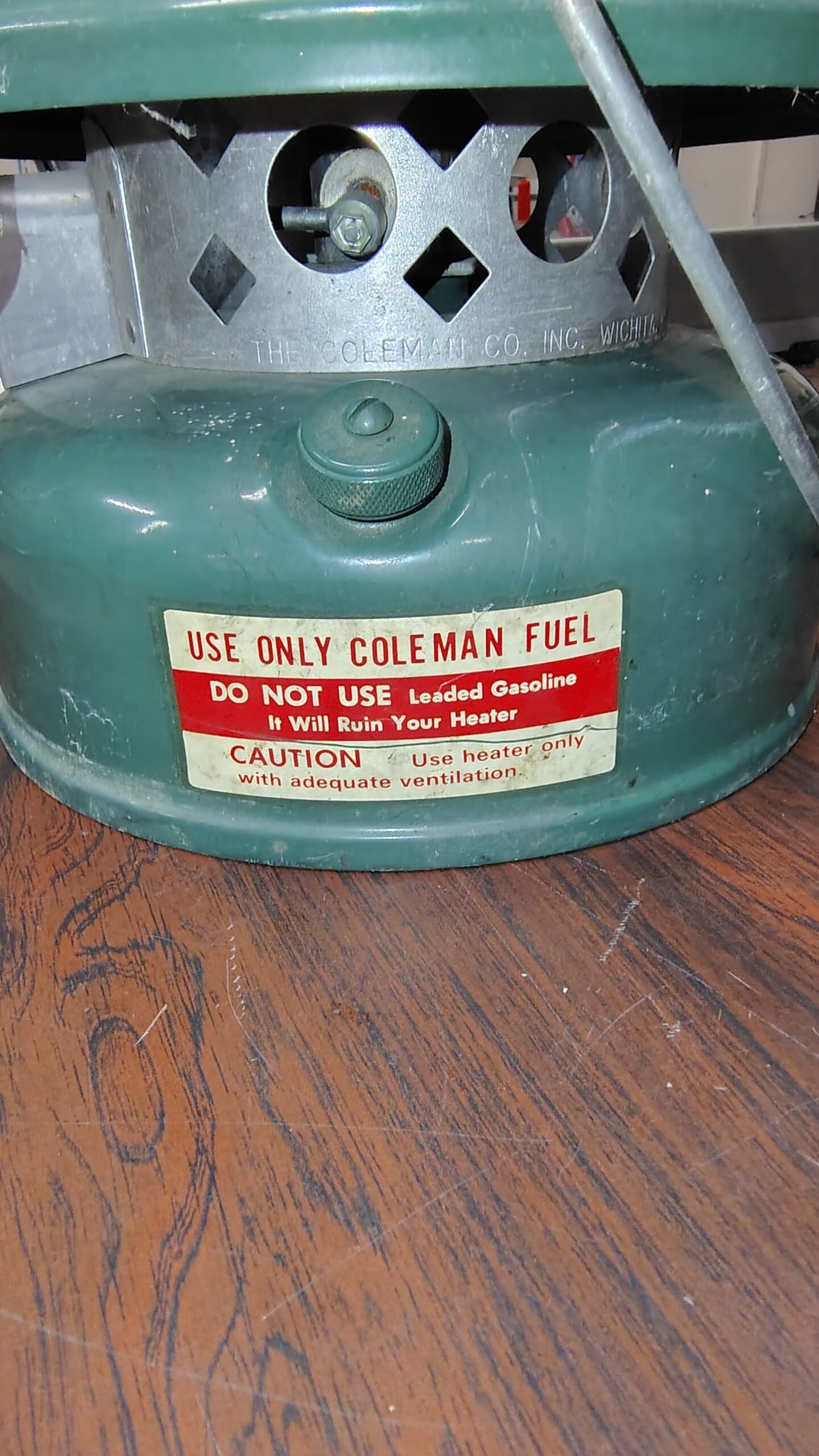 Vintage Coleman Dial-Temp Adjustable Catalytic Camping Heater