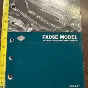 2007 Harley FXDSE Parts Catalog