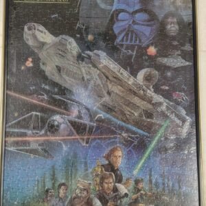 c9a09e00-6cc3-438d-b0df-bc989c2667be-scaled-1.jpg Vintage 1995 Star Wars Return of the Jedi 550 Piece Jigsaw Puzzle Framed
