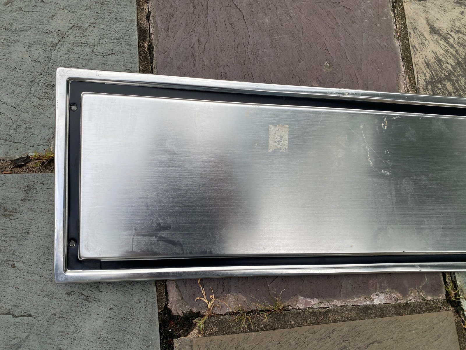 Ford Ranger Tailgate Trim Panel 83-92 Aluminum Rear Finish OE Early Style no R