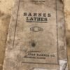 Antique 1927 John Barnes Treadle Lathe Drills Catalog Original Illustrated Copy