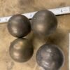 Harley Shovelhead Vtg Accessory Brass Trim Balls Grips Axle Covers Panhead