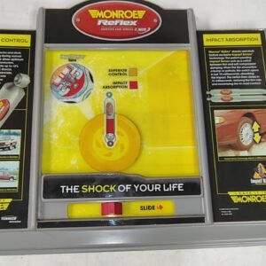 Vintage 2000 Monroe Reflex Shocks Struts Interactive Counter Display Sign NASCAR