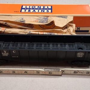 d1d38271-c1cd-4ede-82a4-4facb2deee86-scaled-1.jpg Lionel 6462 New York Central NYC Gondola Car O Gauge New In Box Black 6462-2 Tra