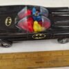 Vintage 1966 Simms Inc No. 529 Plastic Batmobile Batman Robin Toy Car Aurora ILL