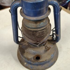 Vintage Dietz No 1 Little Wizard Blue Kerosene Lantern Hong Kong