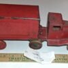 Vintage 1930s Wyandotte Pressed Steel Semi Moving Van Truck Wood Wheels Original