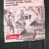 Vintage Coleman 413H Powerhouse Camp Stove 2 Burner with Manual USA