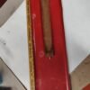 Vintage 1950s Mail Pouch Chewing Tobacco 39" Metal Thermometer Sign