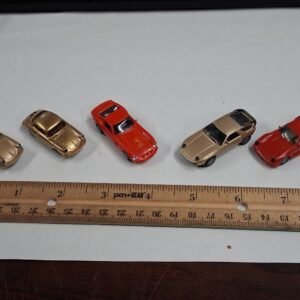 Vtg 1:87 HO Porsche 356 928 959 Ferrari GTO Car Lot Herpa Praline W.Germany
