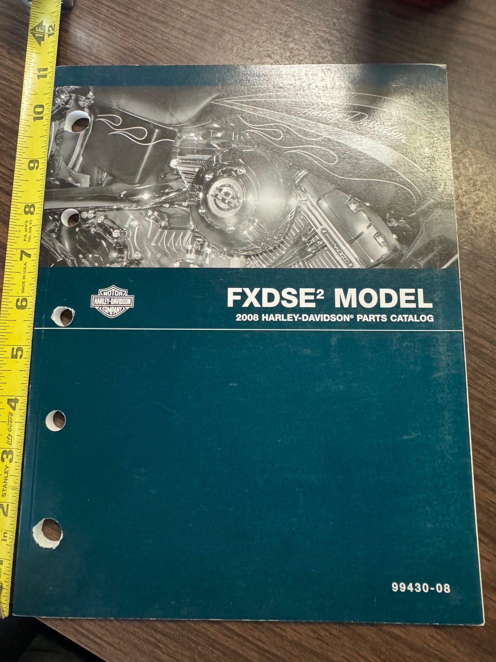 2008 Harley FXDSE2 Model Parts Catalog