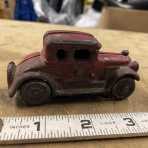 da7fa7d3-8e10-487f-94f8-b2f59e7bfdb0-scaled-1.jpg Vintage Cast Iron Toy Ford Coupe 1920s AC Williams Hubley Auto Car Antique