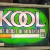 e10847ea-d266-4a89-aa34-9fc662563ab2-scaled-1.jpg Vintage Kool Cigarettes House of Menthol Light Up Sign Counter Advertising