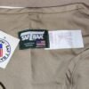Vintage Saf-T-Bak Style N712 British Tan Fishing Vest Large USA
