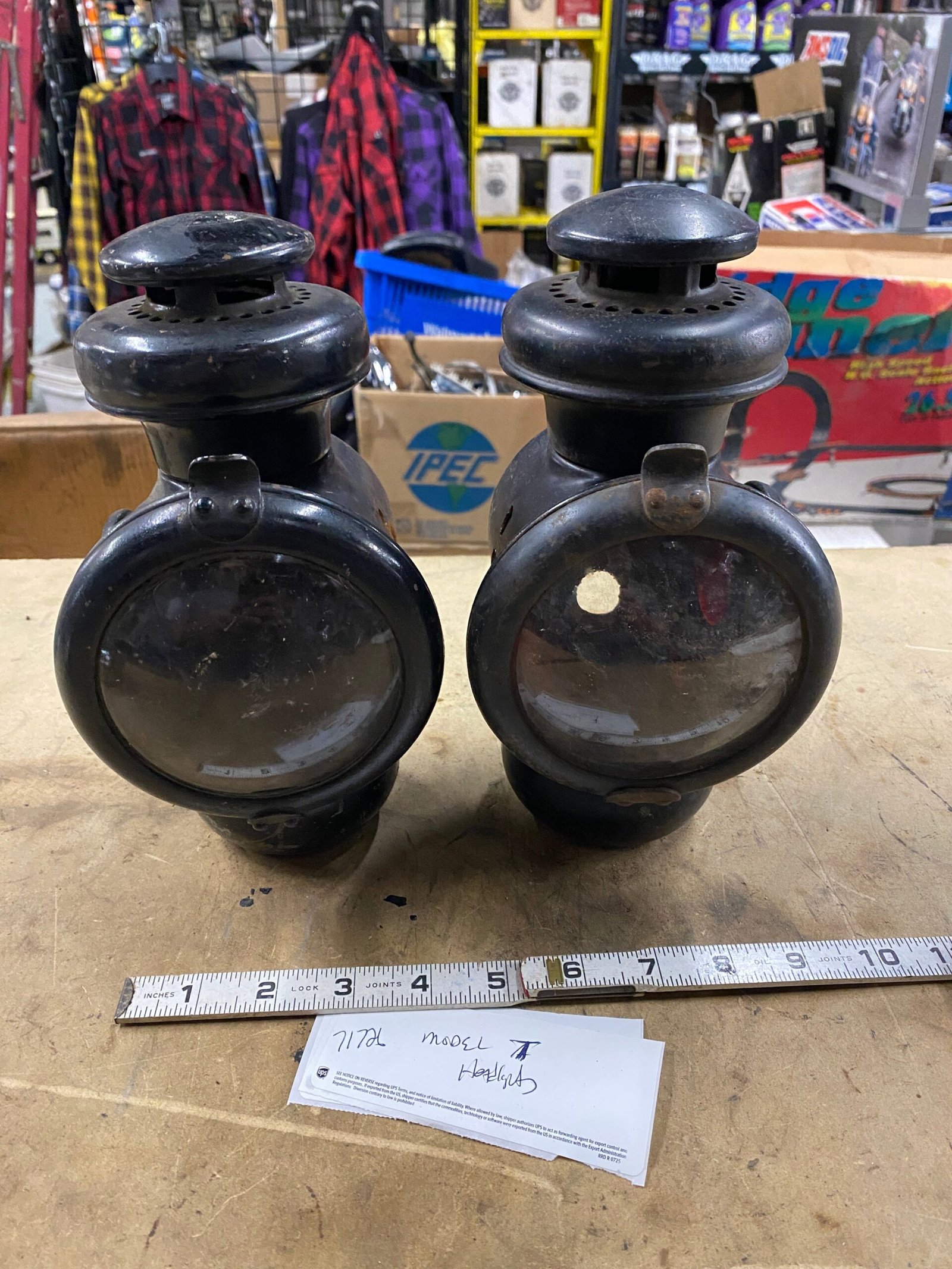 Ford Model T Headlights Taillight Set Vintage Ford Car Parts kerosene Head lamp
