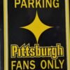 e90856ee-9699-430b-8410-1f4eaf7c9450-scaled-1.jpg Vintage Pittsburgh Steelers Reserved Parking Sign Vinyl Fans Only Man Cave 12x18