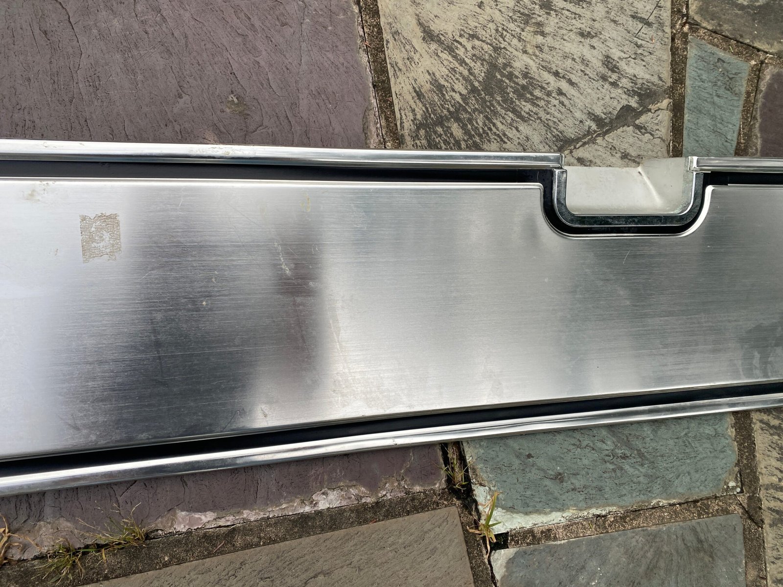 Ford Ranger Tailgate Trim Panel 83-92 Aluminum Rear Finish OE Early Style no R