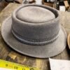 f985aa89-a072-41f7-9338-87183fd6212b-4-scaled-1.jpg Vintage Planar Grey Wool Fedora Hat Size 7 - Classic Mallory Style Merino felt