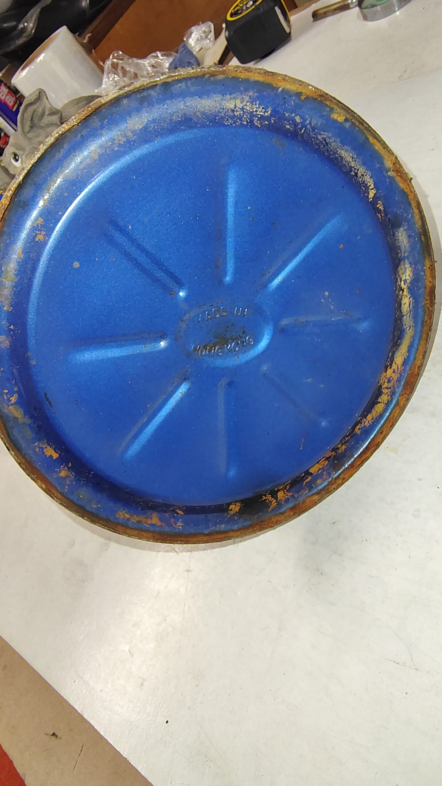 fcb14bc4-a0a0-481b-a971-095ecb7837db-scaled-1.jpg Vintage Dietz No 1 Little Wizard Blue Kerosene Lantern Hong Kong