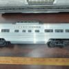 fea22243-21e0-4b79-aa63-abae60b4b85c-scaled-1.jpg Lionel Postwar O Gauge Aluminum Silver Range Vista Dome Passenger Cars Lot of 2