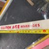 img0004.jpg Antique Door Push Golden Age Beveridges Soda Vintage Advertising Store gas Oil