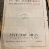 1923 Myeron Bros Harley Indian Parts Catalogue Corbin Speedo Helmet Horn J JD!