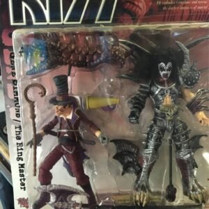 Kabin KISS Band Psycho Circus Gene Simmons & The Ring Master Action Figure 2-Pk