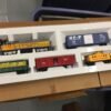 vintage lifelike train roaring diesel train set ho scale in original box