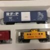 vintage lifelike train roaring diesel train set ho scale in original box