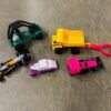 VTG Lot of 5 Assorted Toy Vehicles: Tonka Hot Wheels Bandai