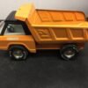 img1358-1.jpg vintage nylint 400 pressed steel dump truck toy 1970s orange made in usa nice