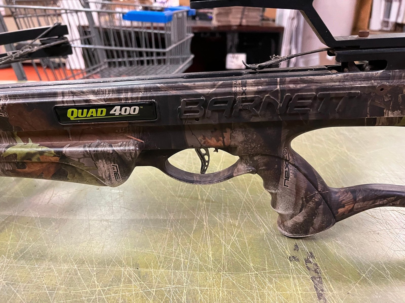 Barnett Archery Quad 400 Camo Crossbow hunting marksman