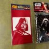 Lot of 3 Walt Disney Star Wars Toys & Accessories Notebook Stickers Toy Figure