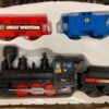 img15471.jpg Battery Operated Great Western Train set with headlights chug sound 9 ft track