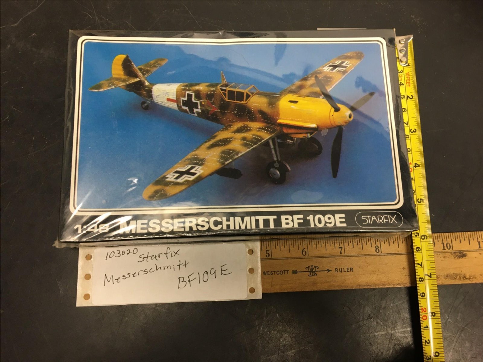 STARFIX MESSERSCHMITT BF 109E 1:48 SCALE Art-Nr 709/09 NEW IN BOX SEALED