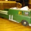 Vintage IDEAL DANGER PATROL GARAGE Friction Motor Toy Truck Tools Original Box